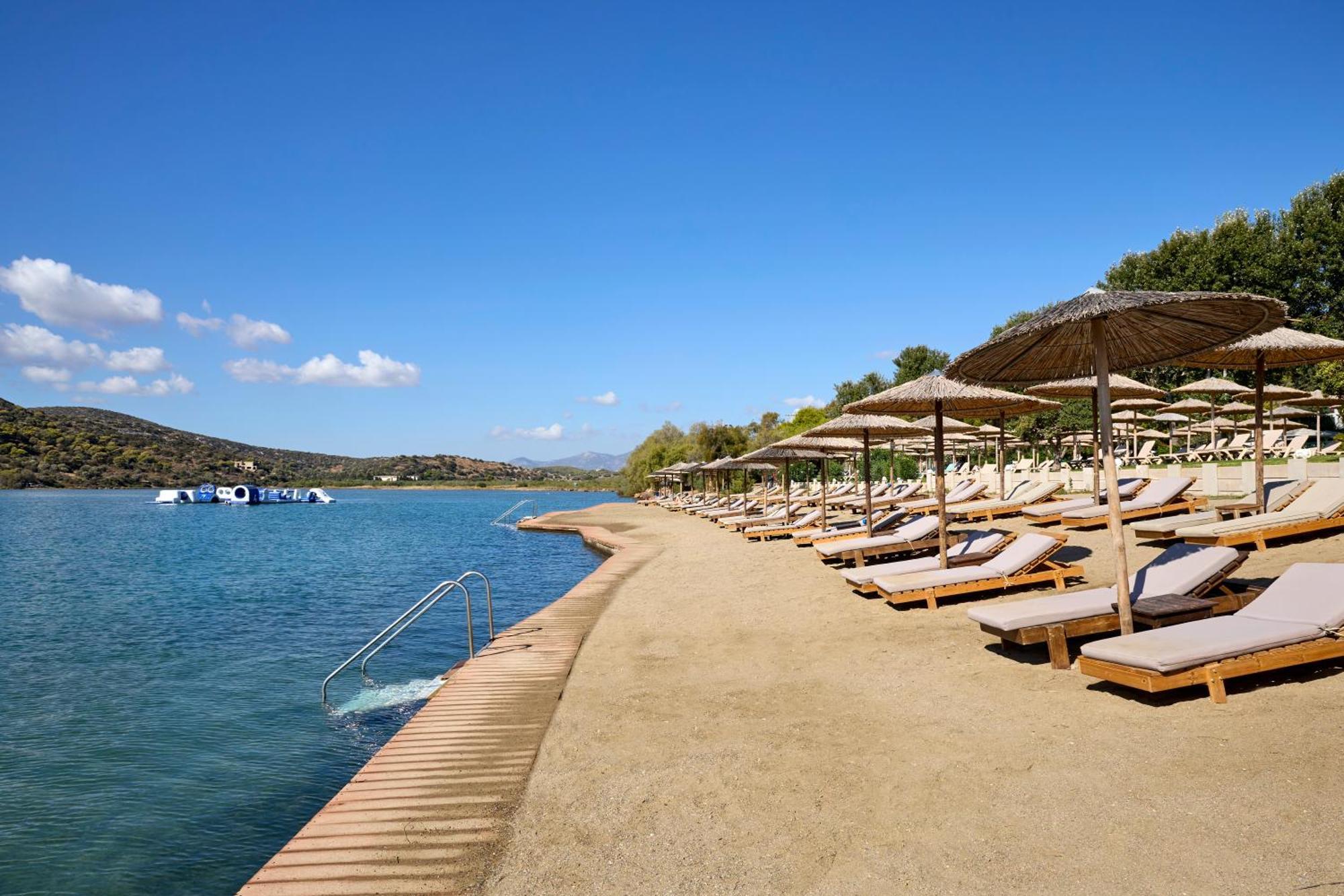ドルチェ バイ ウインダム アッティカ リビエラ ヴラヴローナ エクステリア 写真 Beach at Porto Zante